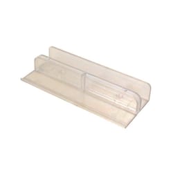 Ace 11/16 in. H X 1 5/8 in. W Clear Shower Door Bottom Guide