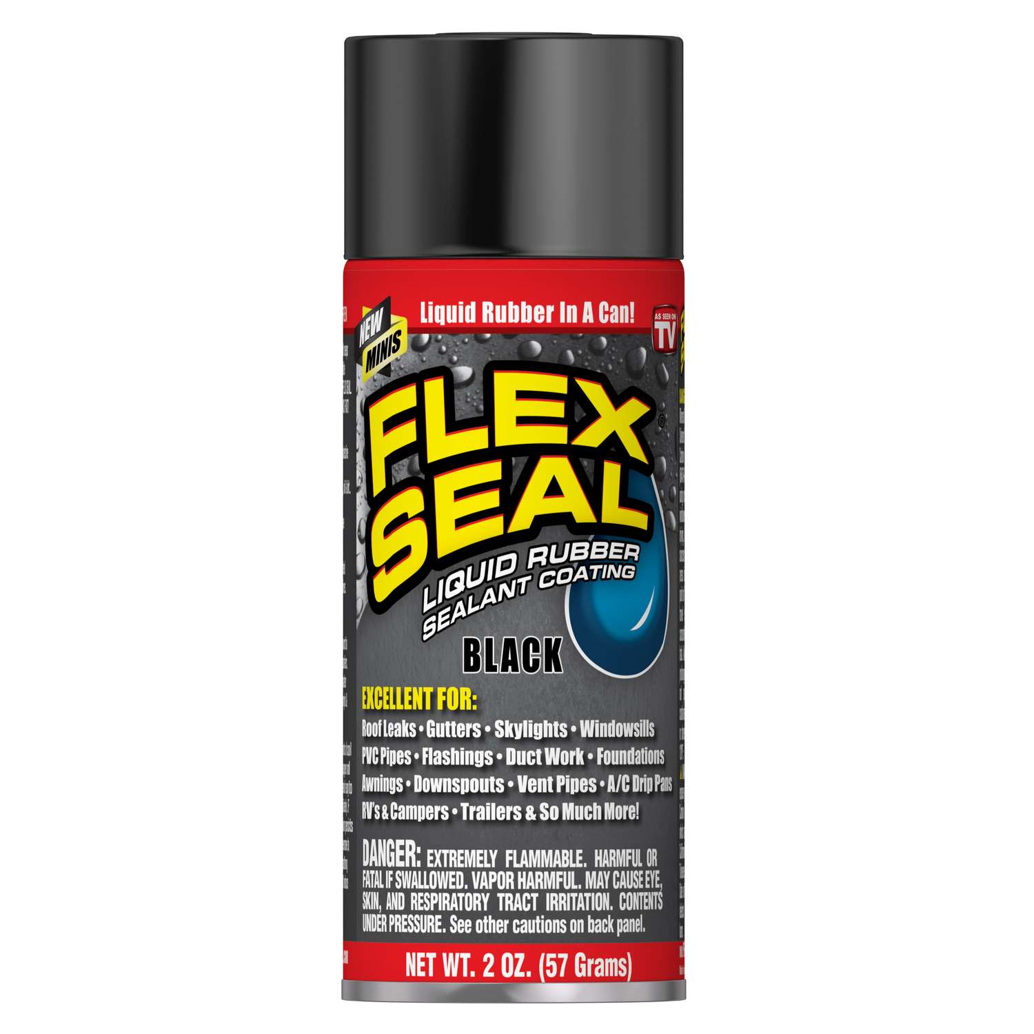 Flex Seal Black Rubber Spray Sealant 2 oz. Ace Hardware