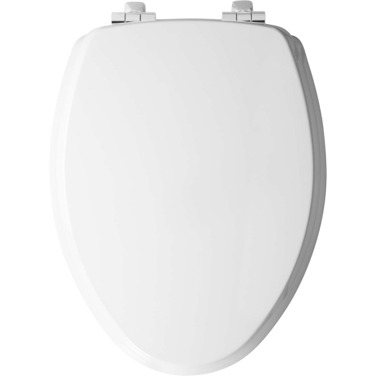 Bemis Slow Close Elongated White Molded Wood Toilet Seat Ace Hardware
