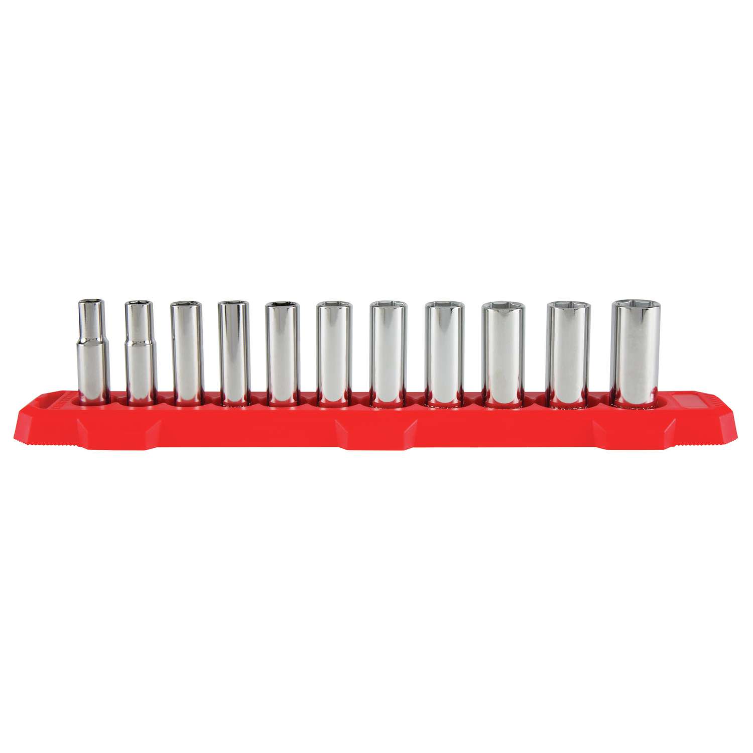 Craftsman 3/8 in. drive S Metric 6 Point Deep Socket Set 11 pc Ace
