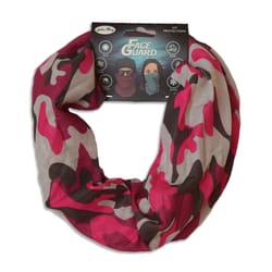 John Boy Camo Face Guard Pink One Size Fits Most