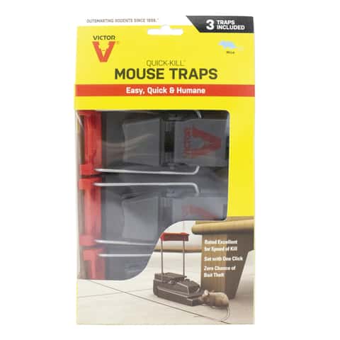 Instant Kill Mouse Snap Traps 12 Count