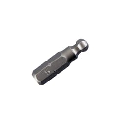 Best Way Tools Ball Hex 5 ml X 1 in. L Insert Bit Carbon Steel 1 pc