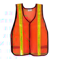C.H. Hanson Safety Vest Fluorescent Orange One Size Fits All