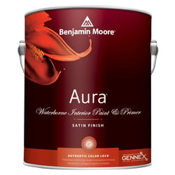 Benjamin Moore Aura Satin Base 3 Paint and Primer Interior 1 qt