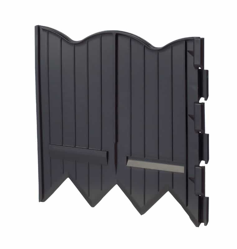 Master Mark 20 ft. L x 6 in. H Plastic Black Lawn Edging Ace Hardware