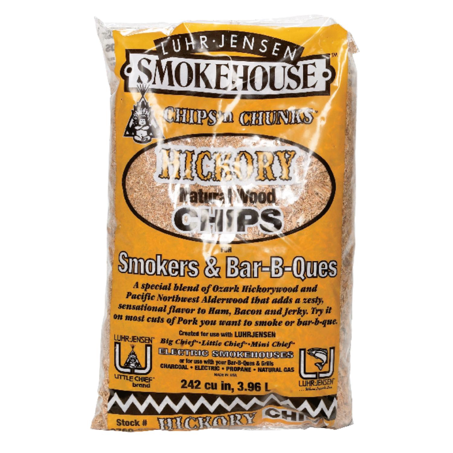 UPC 049762000019 product image for Smokehouse Hickory Wood Smoking Chips 242 | upcitemdb.com