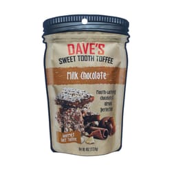 Dave's Sweet Tooth Milk Chocolate Toffee 4 oz