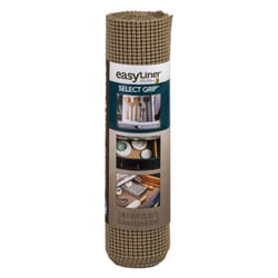 Duck Select Grip EasyLiner 10 ft. L X 12 in. W Brownstone Non-Adhesive Shelf Liner