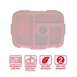 Bentgo 2.25 cups Multicolored Tray and Cover 1 pk