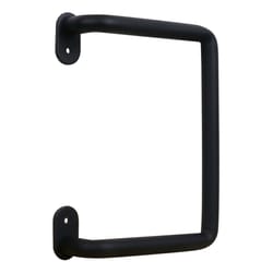 National Hardware Troy 5/8 in. D X 6-3/32 in. L Matte Black Steel Pull Handle 1 pc