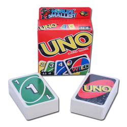 World's Smallest Uno Card Game Multicolored 110 pc