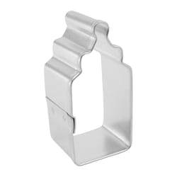 R&M International Corp International Corp 1 in. W X 2 in. L Mini Baby Bottle Cookie Cutter Silver 1