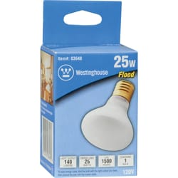 Westinghouse 25 W R14 Floodlight Incandescent Bulb E17 (Intermediate) White 1 pk