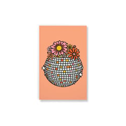 Denik 5 in. W X 8 in. L Multicolored Disco Ball Layflat Notebook