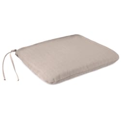 Jordan Manufacturing Beige Polyester Chair Cushion