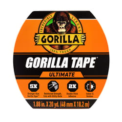 Gorilla 1.88 in. W X 20 yd L Black Duct Tape