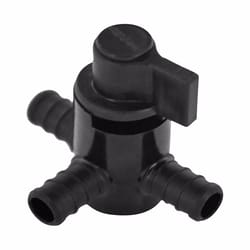 Flair-It Ecopoly 1/2 in. Crimp X 1/2 in. D Crimp Center Drain Valve