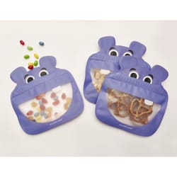 Kikkerland Purple Hippo Storage Bag