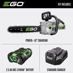 EGO Power+ CS1611 16 in. 56 V Battery Chainsaw Kit (Battery & Charger)