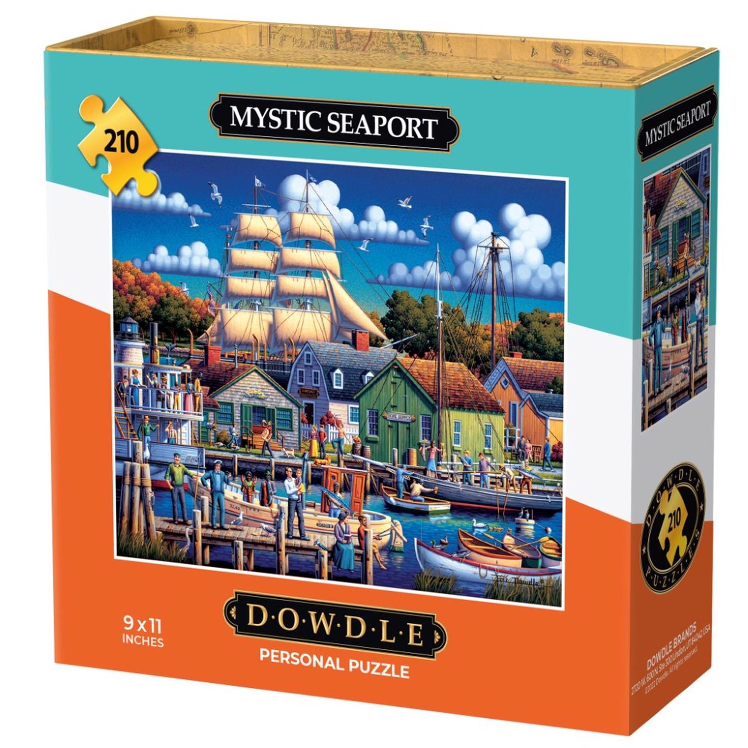 Dowdle Personal Puzzle Mystic Seaport Multicolored 210 pc - Ace Hardware