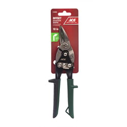 Ace 10 in. Drop Forged Steel Style Aviation Snips 19 Ga.