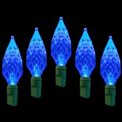 Holiday Bright Lights LED Mini Blue 50 ct Christmas Lights