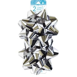 Paper Images Izzy Ob Silver Jumbo Bows