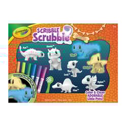 Crayola Scribble Scrubbie Dinosaur Glow Assorted 18 pc