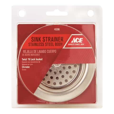 RV Sink Basket Strainer Stainless Steel 3 1/2