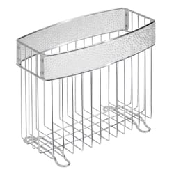 InterDesign Silver Steel Magazine Holder