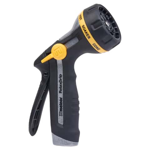 Melnor RelaxGrip 8 Pattern Adjustable Multi-Pattern Metal Hose Nozzle Melnor RelaxGrip 8 Pattern Adjustable Multi-Pattern Metal Hose Nozzle