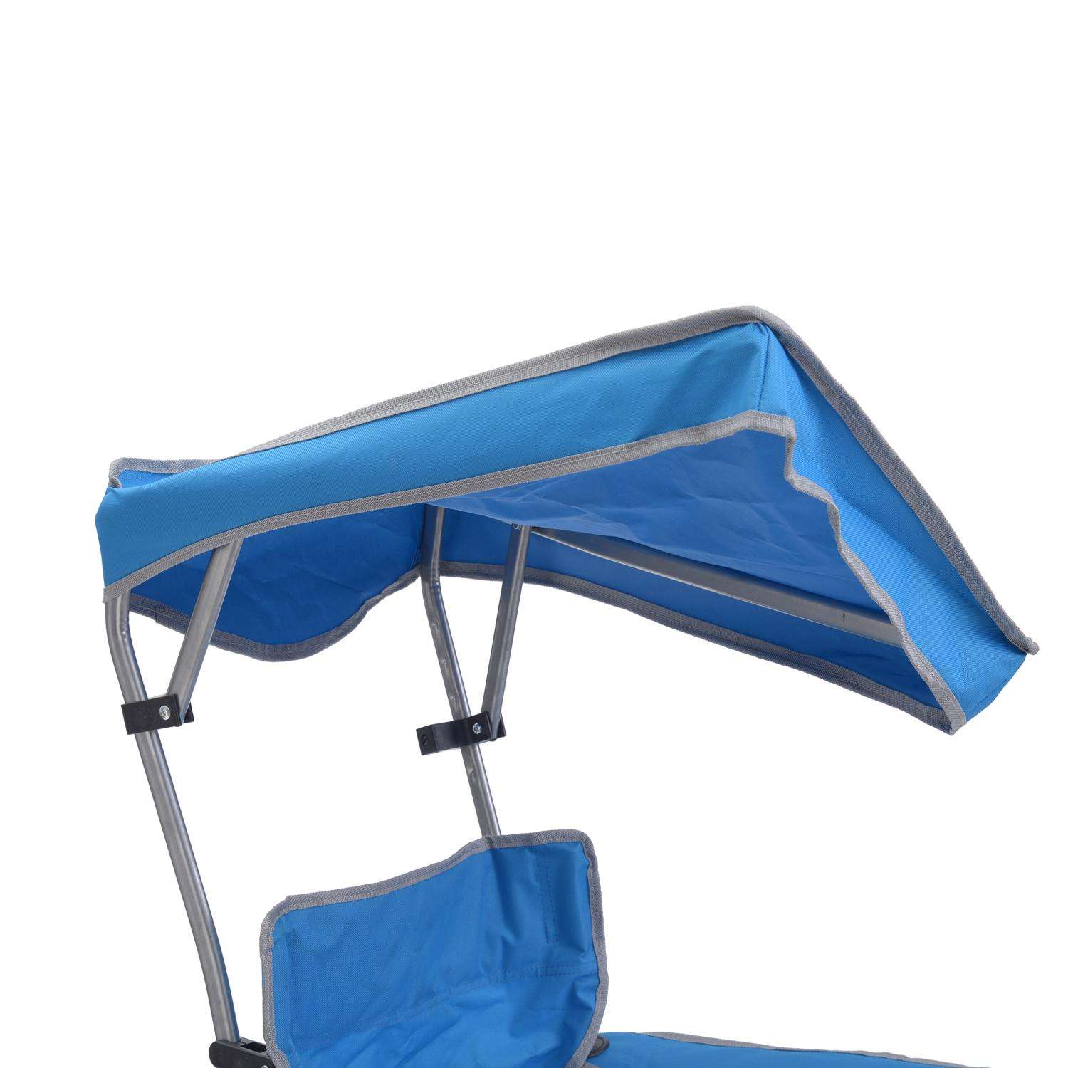 Beach chair best sale shade attachment