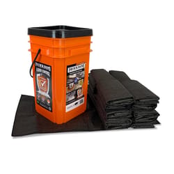 Quick Dam Grab and Go Kit 16 in. H X 13 in. W X 13 in. L Sandless Sandbags 20 pk