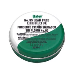 Oatey 1.7 oz Lead-Free Tinning Flux Petrolatum 1 pc