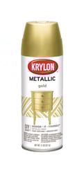Krylon  Brilliant  Gold  Metallic Spray Paint  12 oz. 