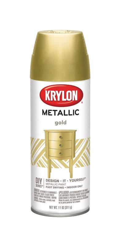 Krylon Brilliant Gold Metallic Spray Paint 12 oz. - Ace ...