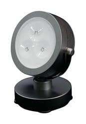 Rite Lite 3 in. L Silver Plug-In LED Accent Light 58 lm