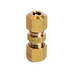 ATC 3/16 in. Compression X 3/16 in. D Compression Yellow Brass Union