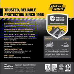 BRK Battery-Powered Ionization Smoke and Carbon Monoxide Detector 1 each
