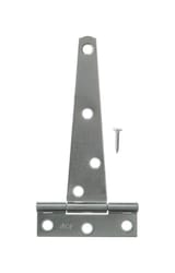 Ace 5 in. L Zinc-Plated Light Duty T Hinge 2 pk