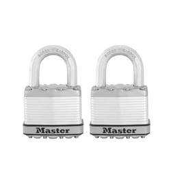 Master Lock Magnum 3-3/32 in. H X 1-13/64 in. W X 2 in. L Steel Ball Bearing Locking Weather-Resista