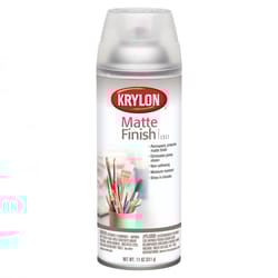 Krylon  Matte  Clear  Finish Spray Coating  11 oz. 
