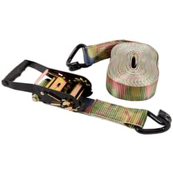 Keeper 2 in. W X 27 ft. L Multicolored Tie Down Strap 3333 lb 1 pk