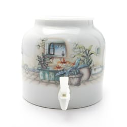 Bluewave 2.2 gal White Water Dispenser Porcelain