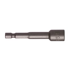 Big Timber 5/16 in. X 2-9/16 in. L Steel Magnetic Nut Setter 25 pc
