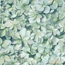 RoomMates 18.86 ft. L Hydrangea Vinyl Peel and Stick Wallpaper