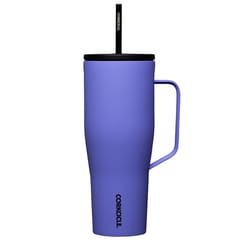 Corkcicle Cold Cup XL 30 oz Pacific Blue BPA Free Insulated Straw Tumbler