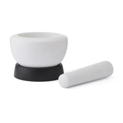 Chef'n White/Gray Silicone Mortar and Pestle