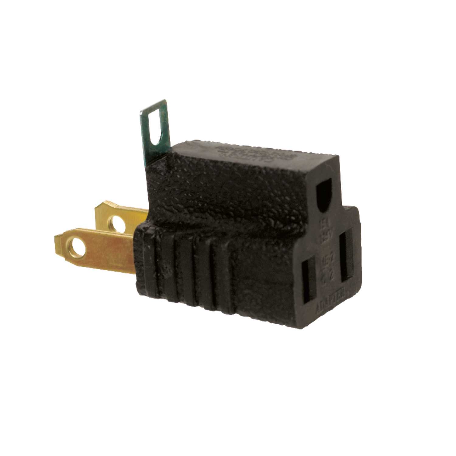 Ace Grounded 1 outlets Grounding Adapter 1 pk Ace Hardware